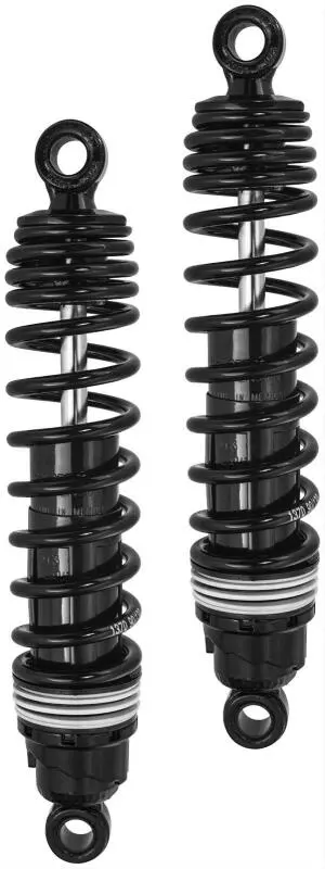 Progressive Harley-Davidson 412 Cruise Series Shocks 12.5In - Black 1