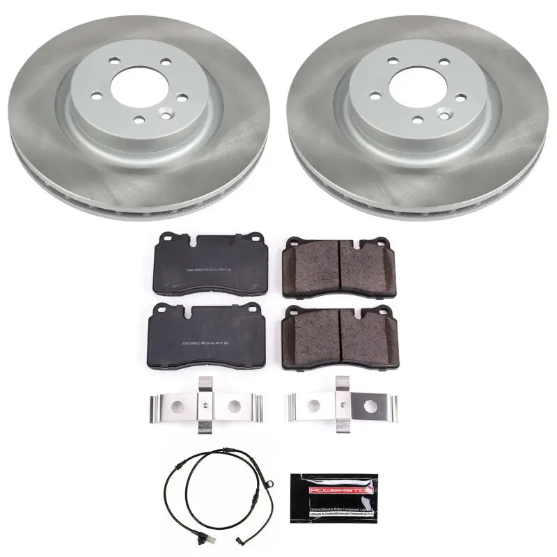 Power Stop 06-09 Land Rover Range Rover Sport Front Semi-Coated Rotor Kit 1