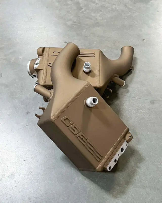Csf 16-21 Bmw M5 (F90) / 17-21 Bmw M8 (F91/F92/F93) Twin Charge-Air-Cooler Set - Techna Bronze 1