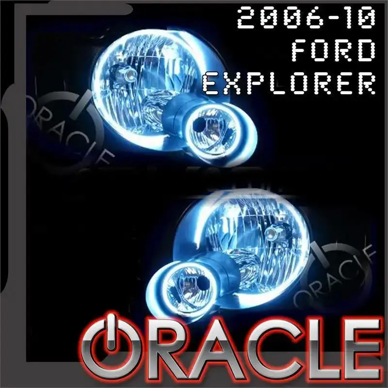 Oracle Lighting 2006-2010 Ford Explorer Led Headlight Halo Kit 1