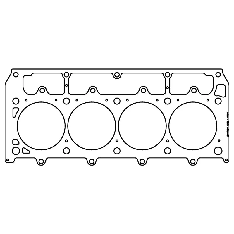 Cometic Gasket Gm Lsx Gen-4 Sb V8 .071In Dst Cyl. Hg - 4.165In Bore - 1/2In & 3/8In Studs - Rhs 1