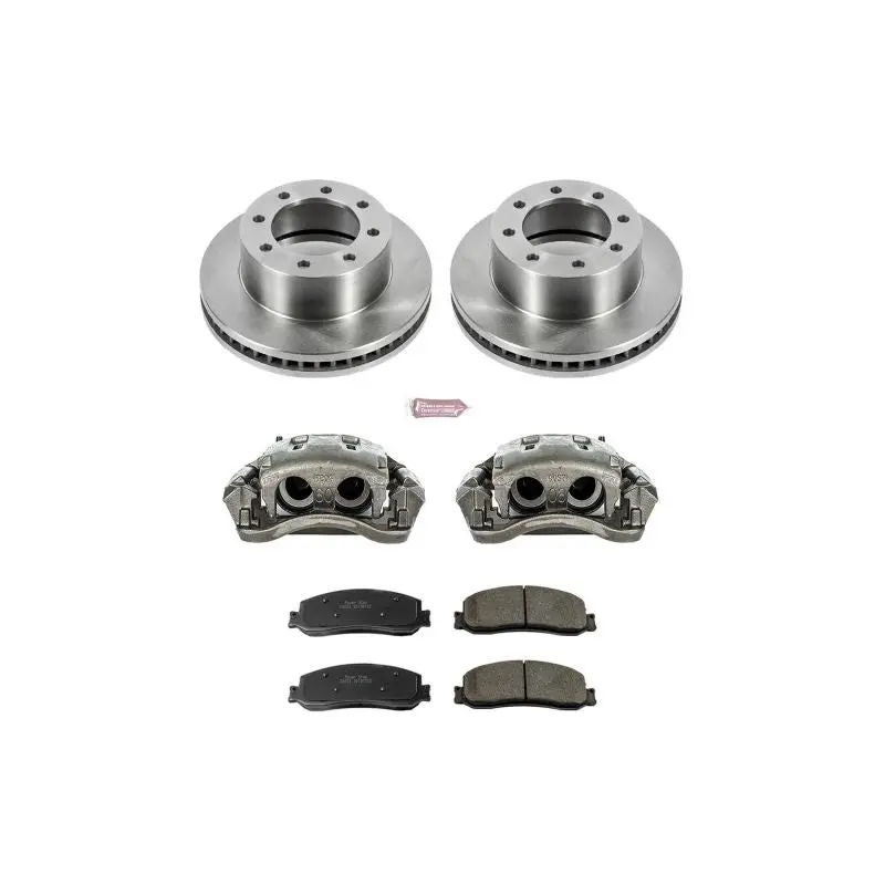 Power Stop 2012 Ford F-350 Super Duty Front Autospecialty Kit W/Cals 1