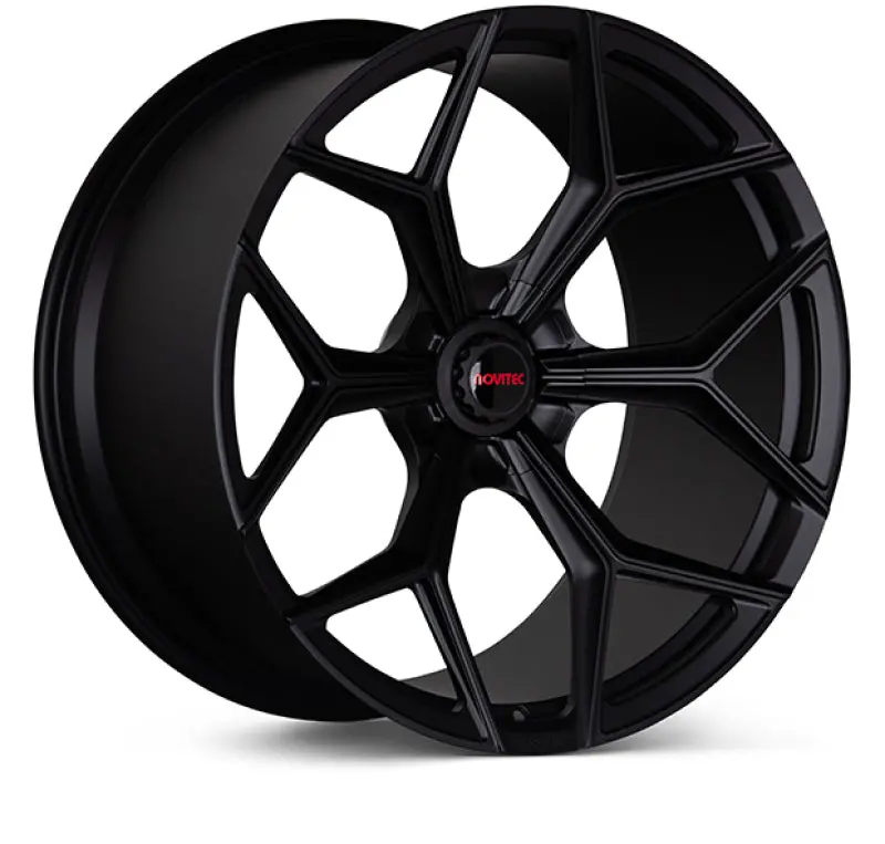 Vossen X Novitec Nl4-5L 23X10.5In - 5X130 Bp - Et21 - Satin Black Lamborghini Urus Front Wheel 1
