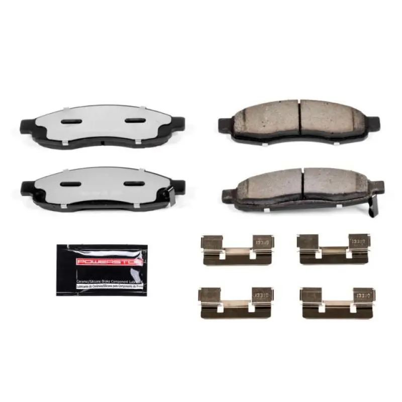 Power Stop 05-06 Infiniti Qx56 Front Z36 Truck & Tow Brake Pads W/Hardware 1