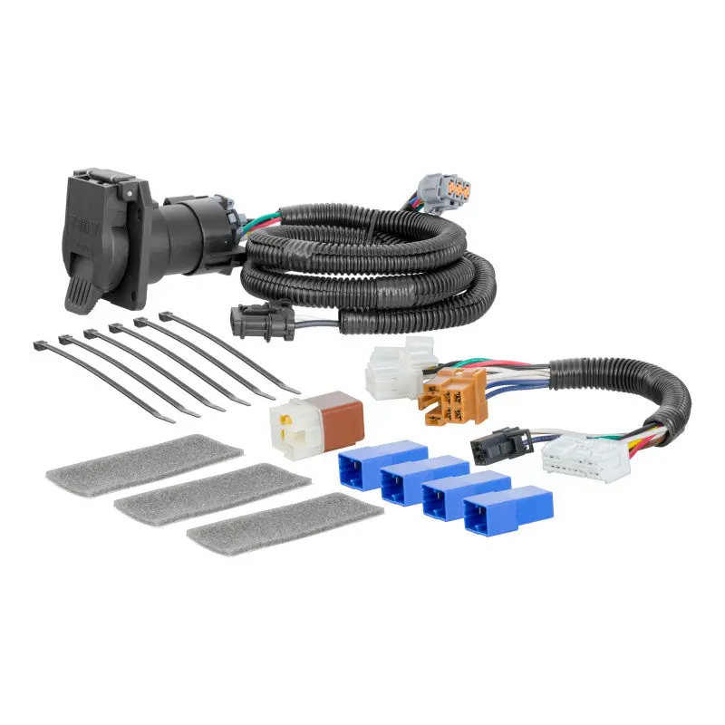 Curt 2013 Infiniti Jx35 Custom Wiring Connector (7-Way Rv Blade Output) 1
