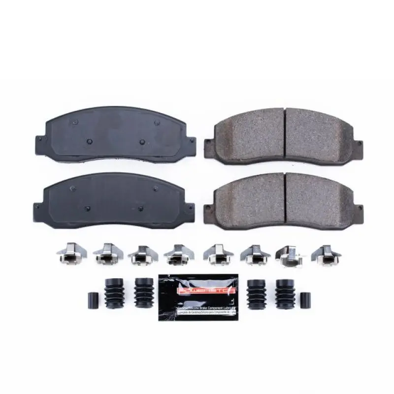Power Stop 05-08 Ford F-250 Super Duty Front Z23 Evolution Sport Brake Pads W/Hardware 1