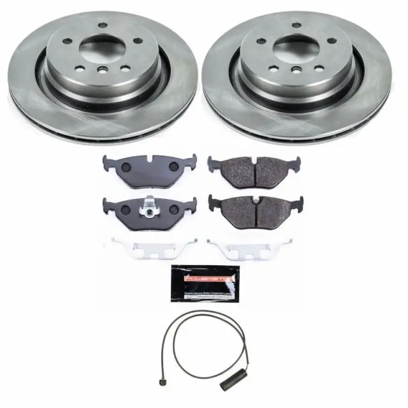 Power Stop 95-99 Bmw M3 Rear Track Day Spec Brake Kit 1