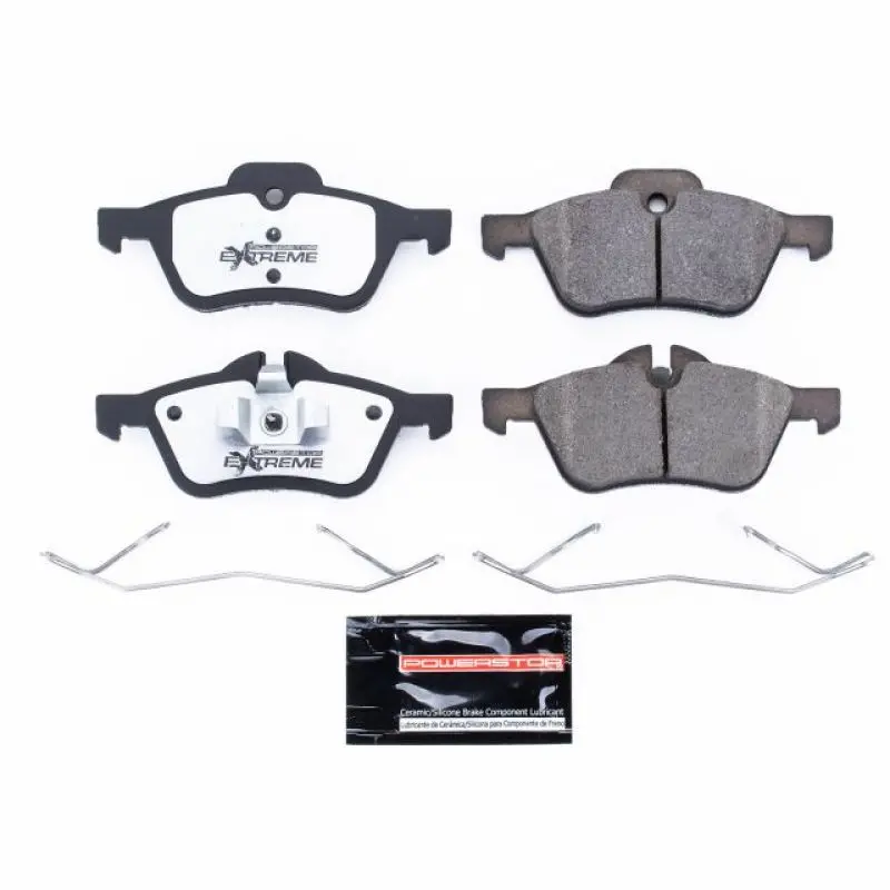 Power Stop 02-08 Mini Cooper Front Z26 Extreme Street Brake Pads W/Hardware 1