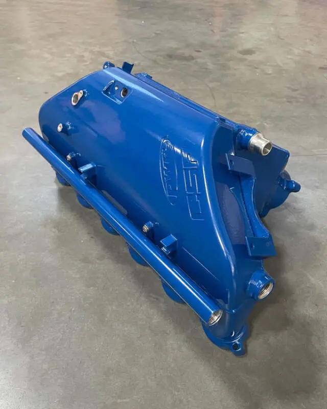Csf Bmw M2/M3/M4 S58 (G8x) Charge-Air Cooler Manifold - Santorini Royal Blue 1