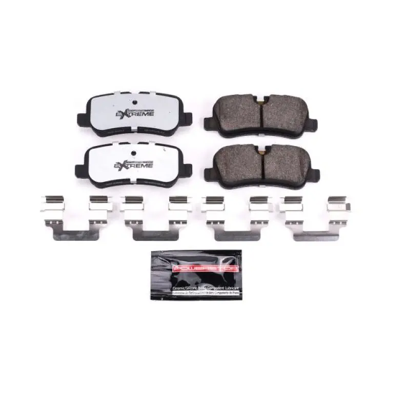 Power Stop 05-09 Land Rover Lr3 Rear Z36 Truck & Tow Brake Pads W/Hardware 1