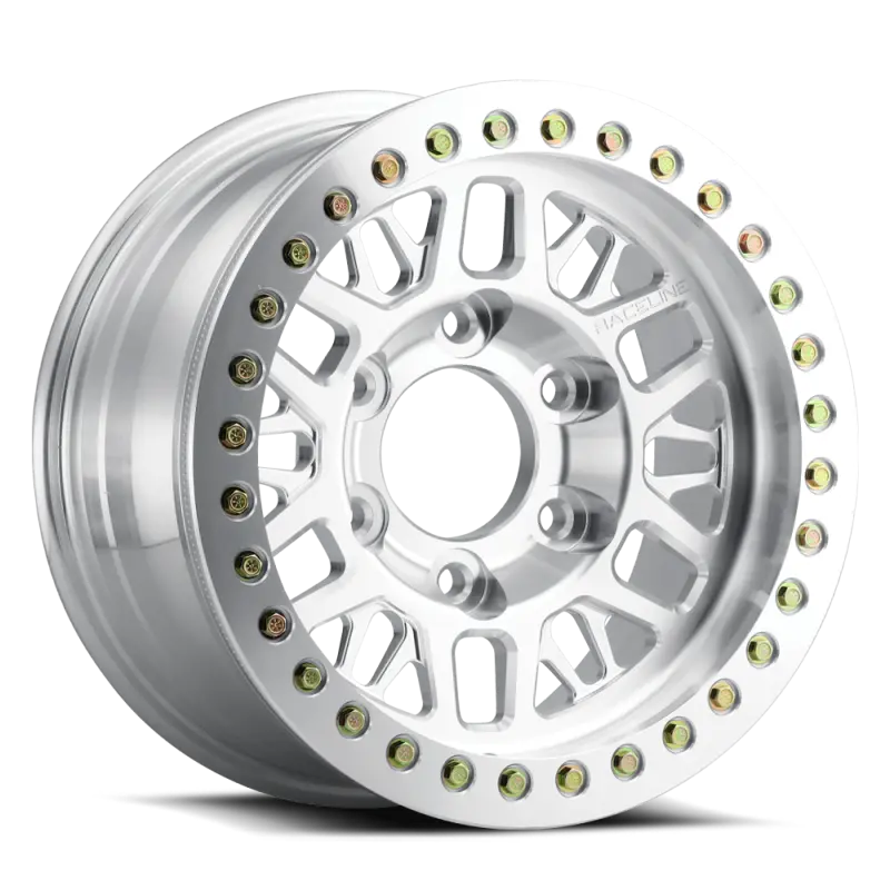 Raceline Rt951f Ryno Forged 18X9in / 6X165.1 Dbp Bp / -12Mm Offset / 108Mm Bore - Machined Raw 1