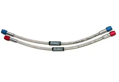 Russell Performance -4 An To -3 An 18In Pre-Made Nitrous And Fuel Line 1