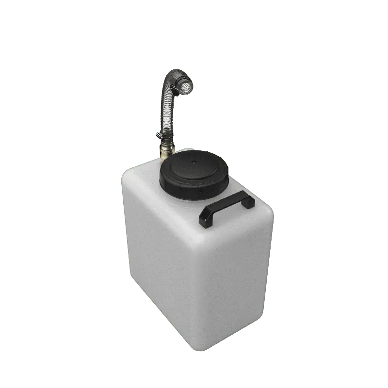 7 Gallon Rv Portable Galley Grey Water Tank 1