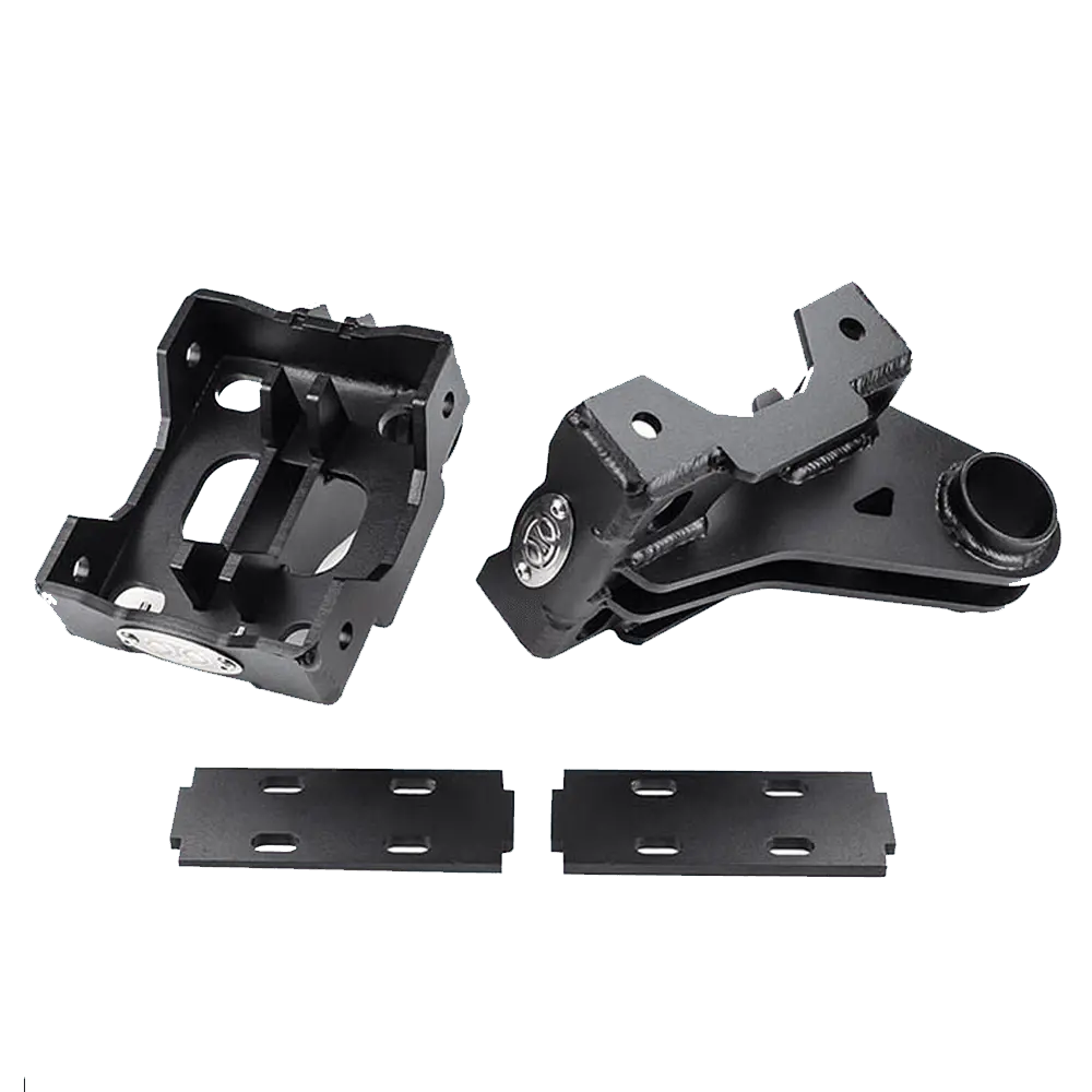 Under Axle Bar Mount, 3 1/2In & 4In Axle, U-Bolts Down 1