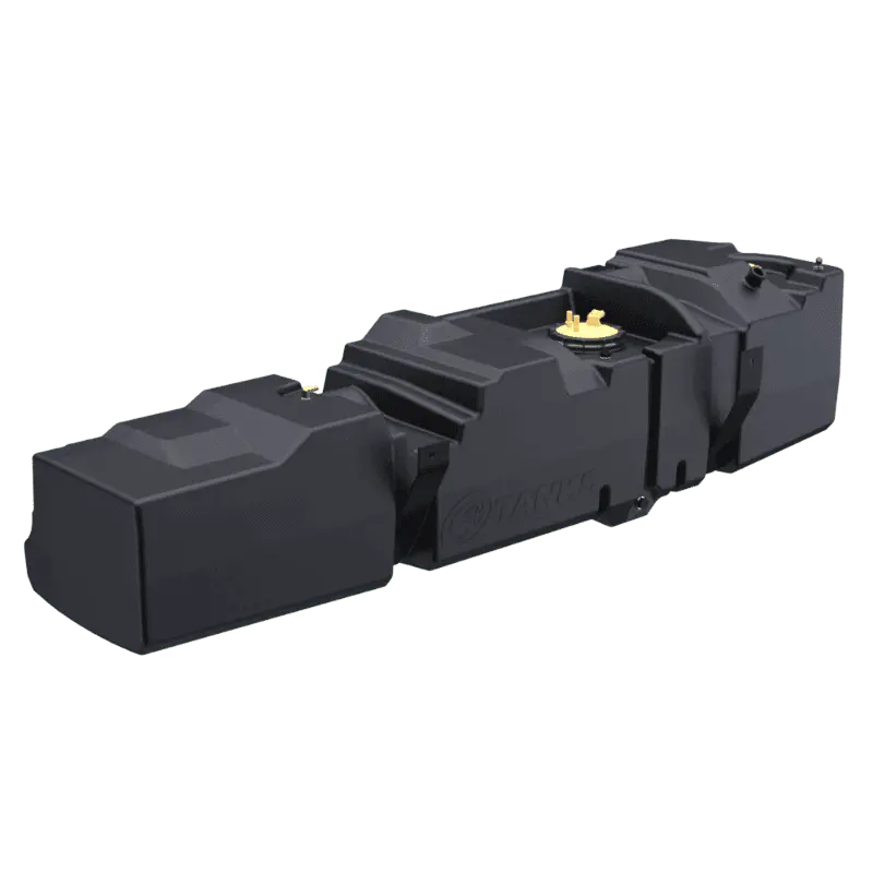 S&B 60 Gallon High-Capacity Fuel Tank For 1999-2007 Ford F250, F350 Powerstroke 7.3L, 6.0L Crew Cab Short Bed 1