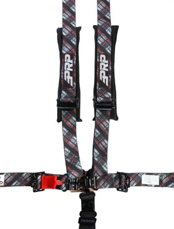 Prp Seats 5.2 Harness W/ Removable Pads- Plaid 1