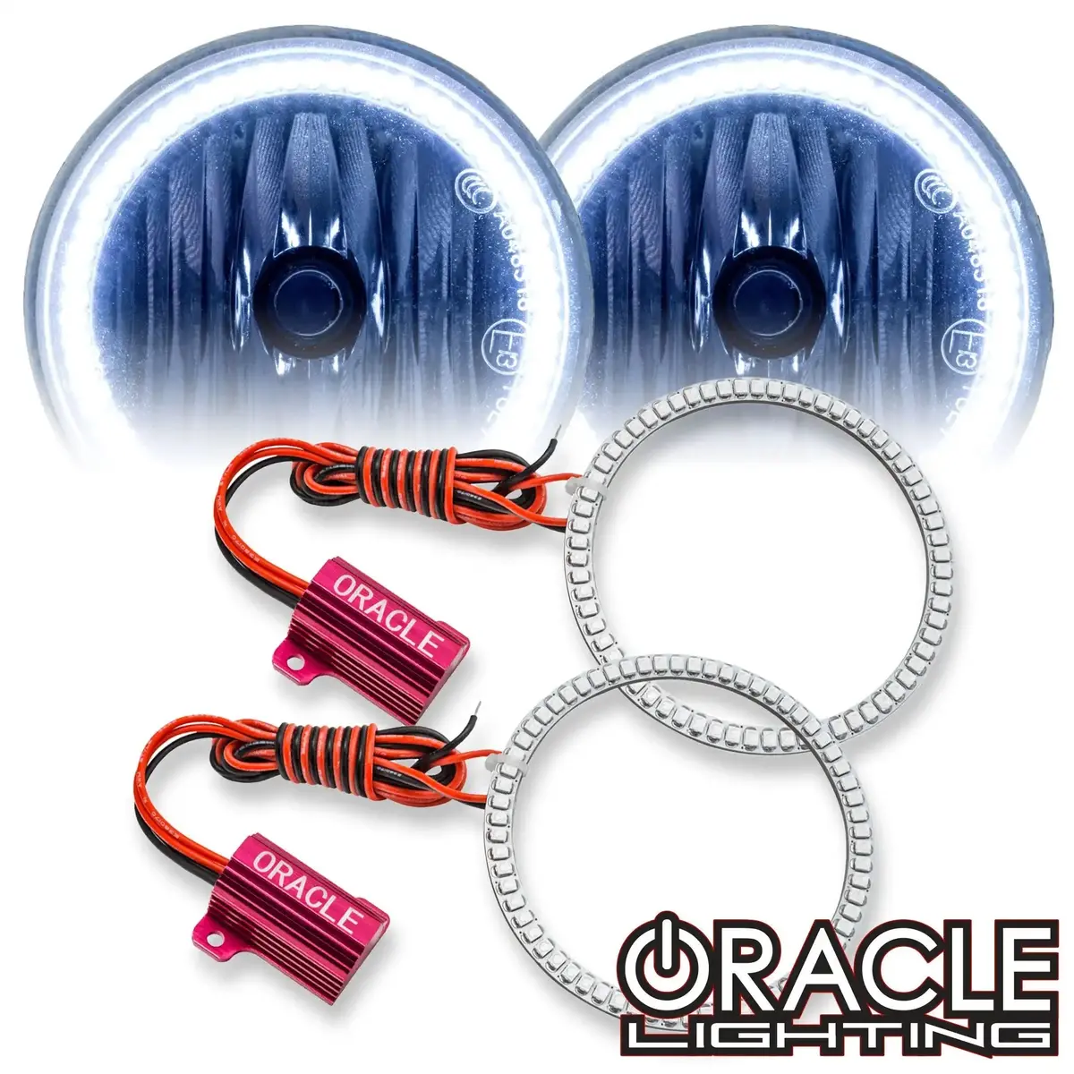 Oracle Lighting 2005-2008 Dodge Magnum Led Fog Light Halo Kit 1