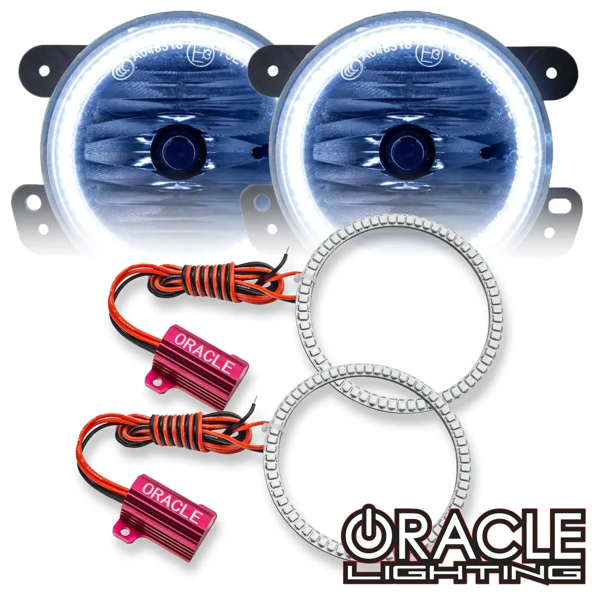 Oracle Lighting 2011-2014 Dodge Charger Led Fog Light Halo Kit 1