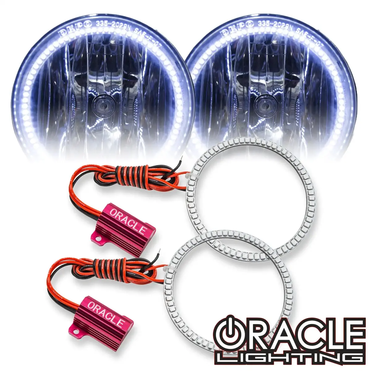 Oracle Lighting 2005-2010 Chrysler 300C Led Fog Light Halo Kit 1