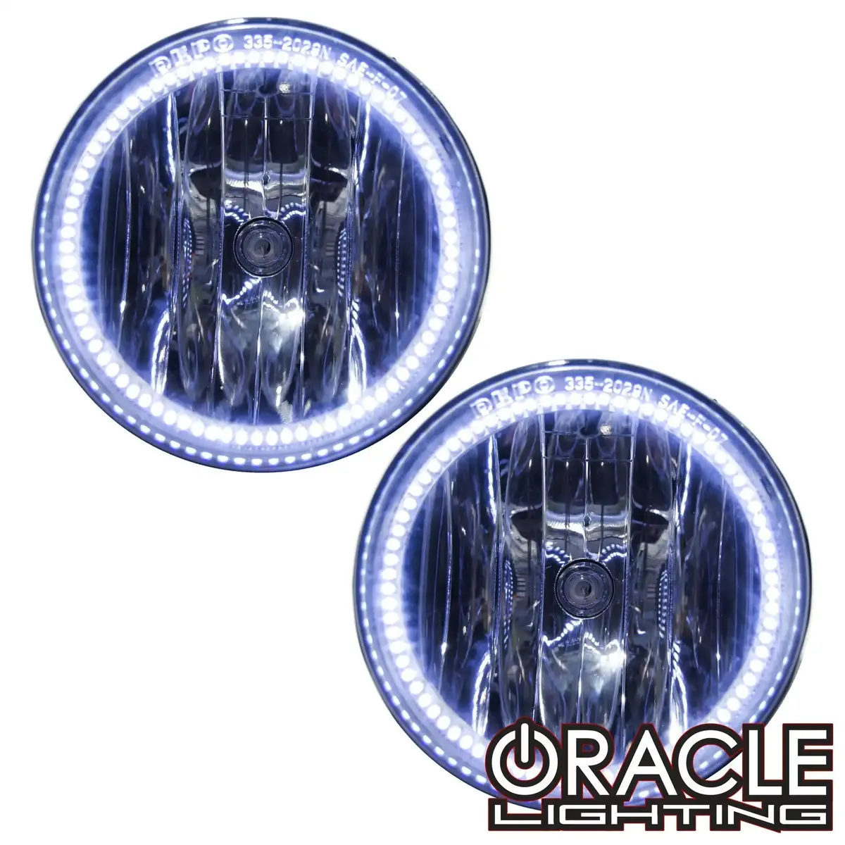 Oracle Lighting 2005-2007 Jeep Liberty Led Fog Light Halo Kit 1