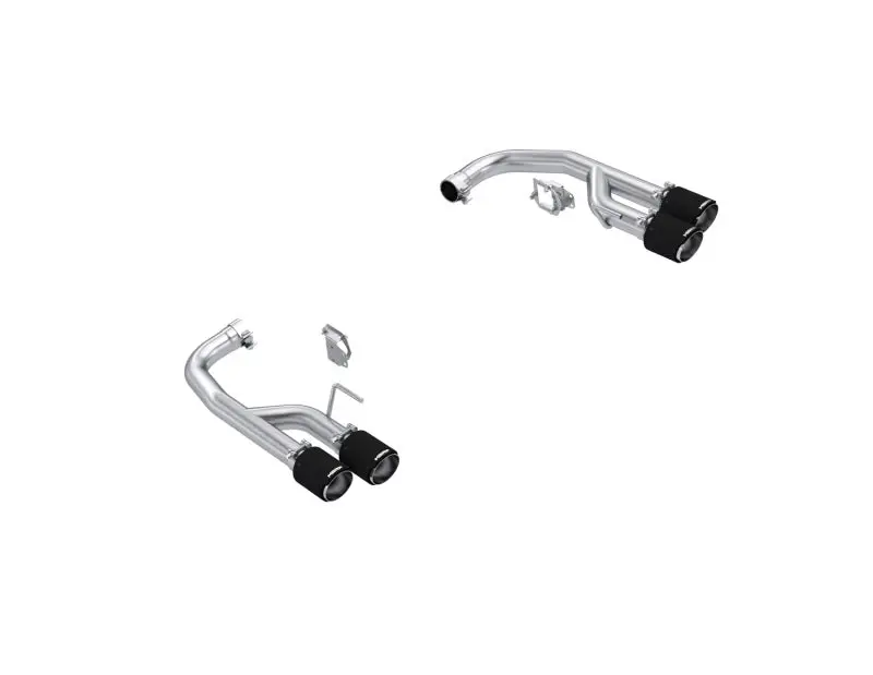 Mbrp 24-25 Ford Mustang Gt 5.0L T304 Ss 2.5In Axle-Back Dual Rear W/ Quad Carbon Fiber Tips 1