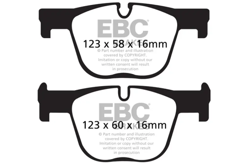 Ebc Brake Ultimax2 Brake Pads 1