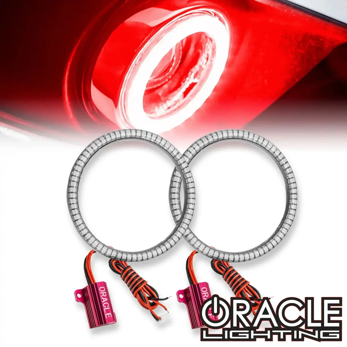 Oracle Lighting 2013-2016 Dodge Dart Led Surface Mount Projector Fog Halo Kit 1