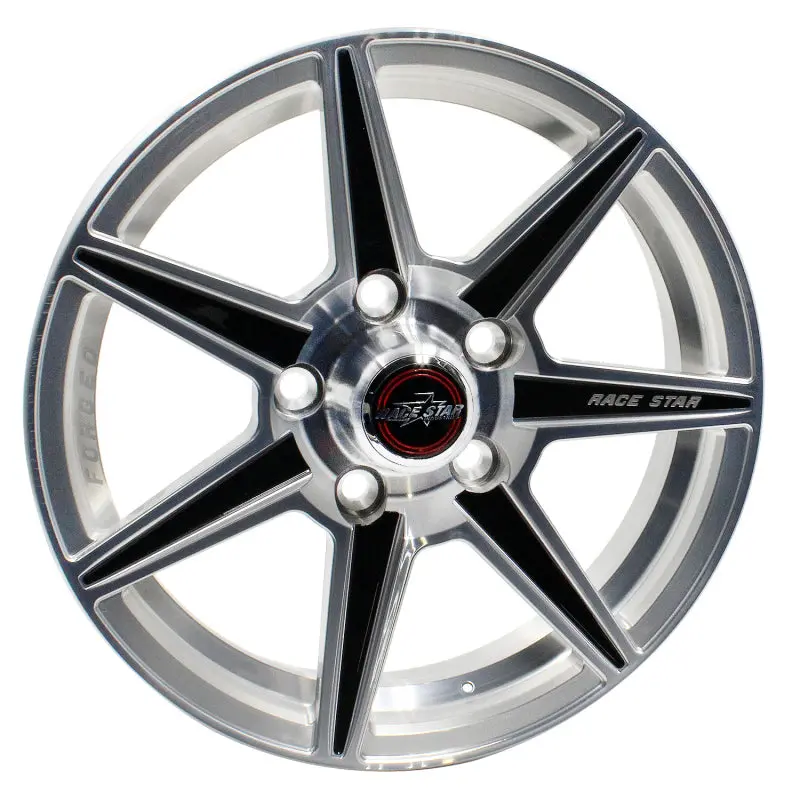 Race Star 72 Valstar 17X4.5 / 5X4.75Bc / 2Bs / 3.072In Cb / Machined W/Black Accents Wheel 1