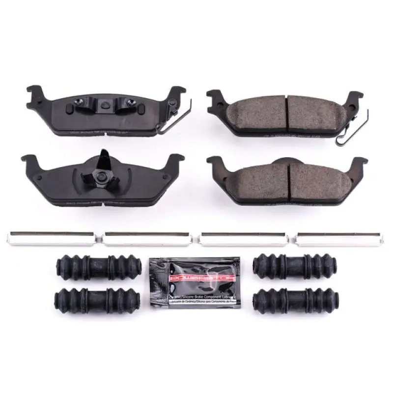 Power Stop 04-11 Ford F-150 Rear Z23 Evolution Sport Brake Pads W/Hardware 1