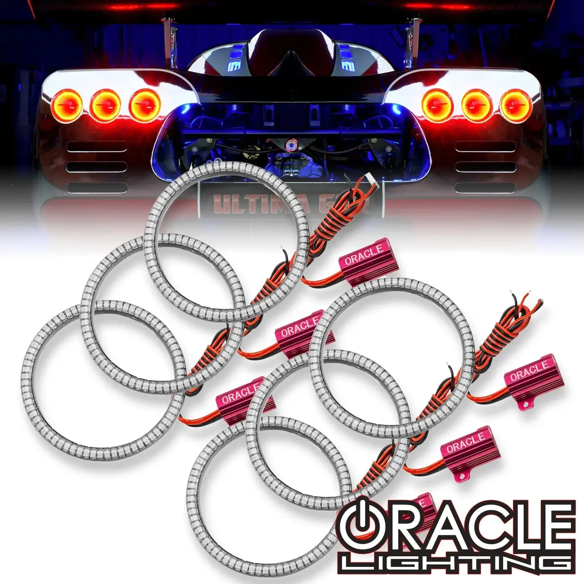 Oracle Lighting Ultima Gtr Oracle Led Surface Mount Tail Light Halo Kit 1