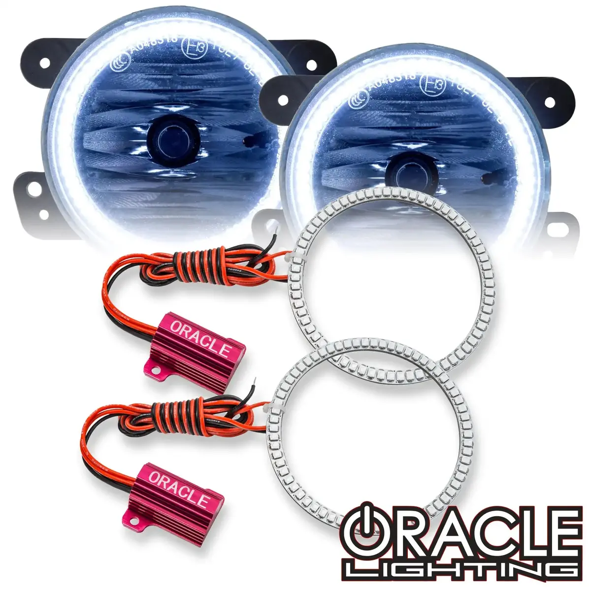 Oracle Lighting 2015-2024 Jeep Renegade Led Fog Light Halo Kit 1