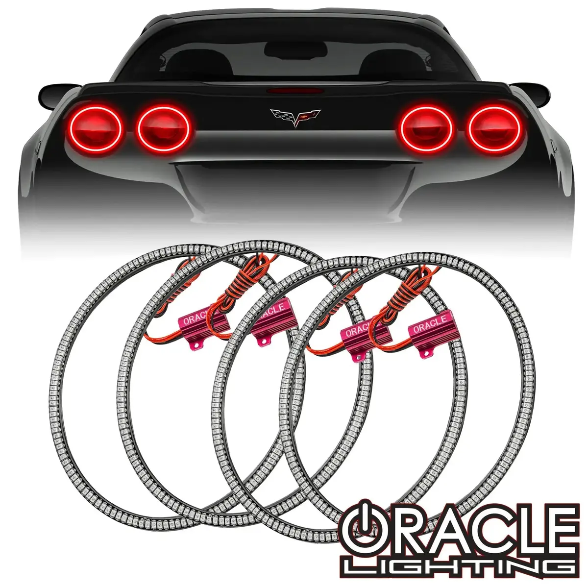 2005-2013 Chevrolet C6 Corvette Oracle Led Waterproof Afterburner Kit 1