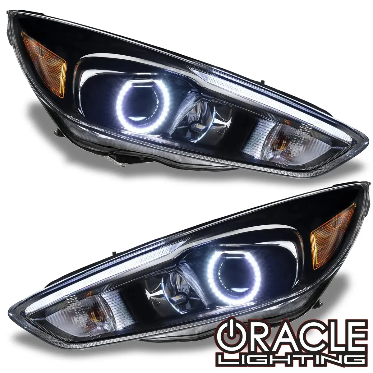 Oracle Lighting 2015-2017 Ford Focus Rs/St Colorshift Drl Upgrade W/Halo Kit 1