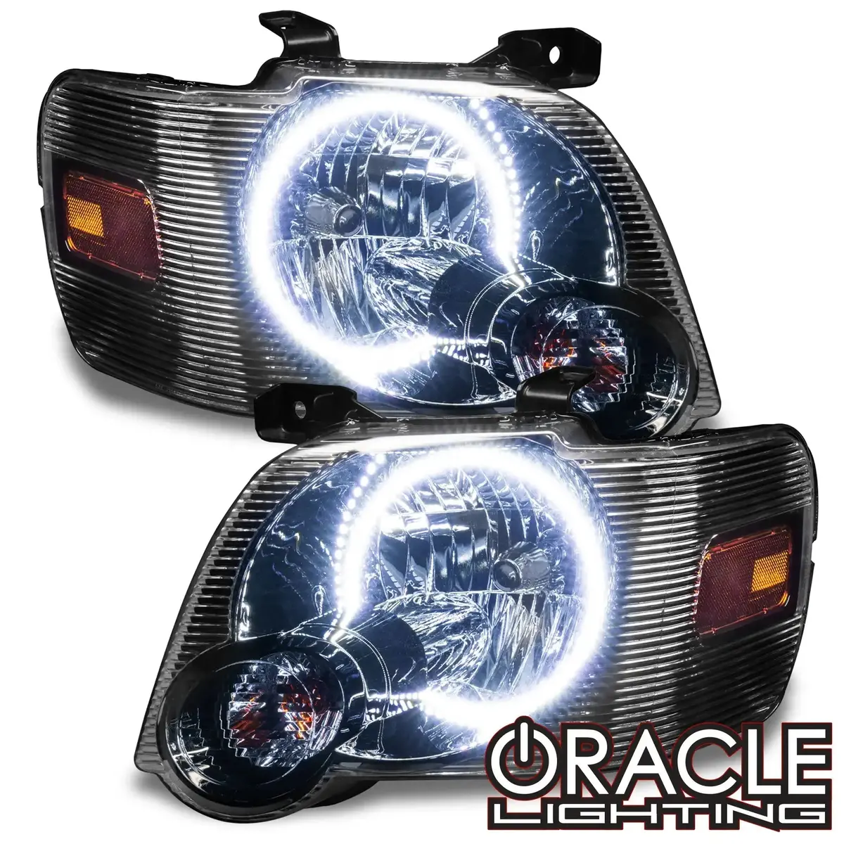 Oracle Lighting 2008-2010 Ford Explorer Sport Trac Pre-Assembled Halo Headlights 1