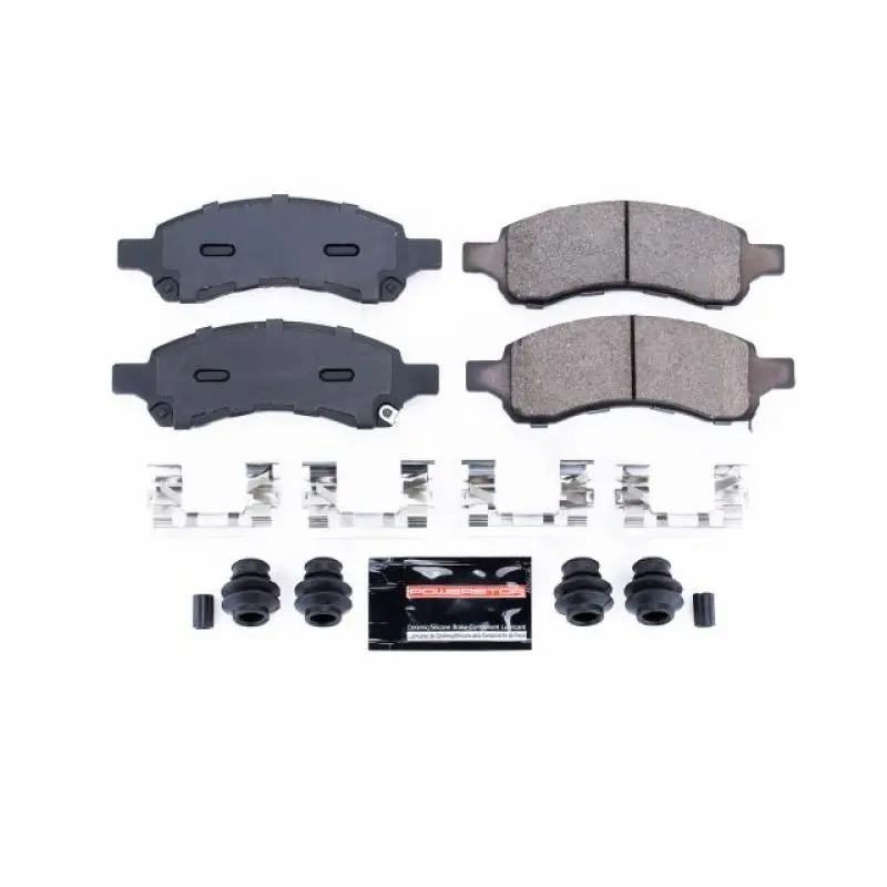 Power Stop 08-17 Buick Enclave Front Z23 Evolution Sport Brake Pads W/Hardware 1