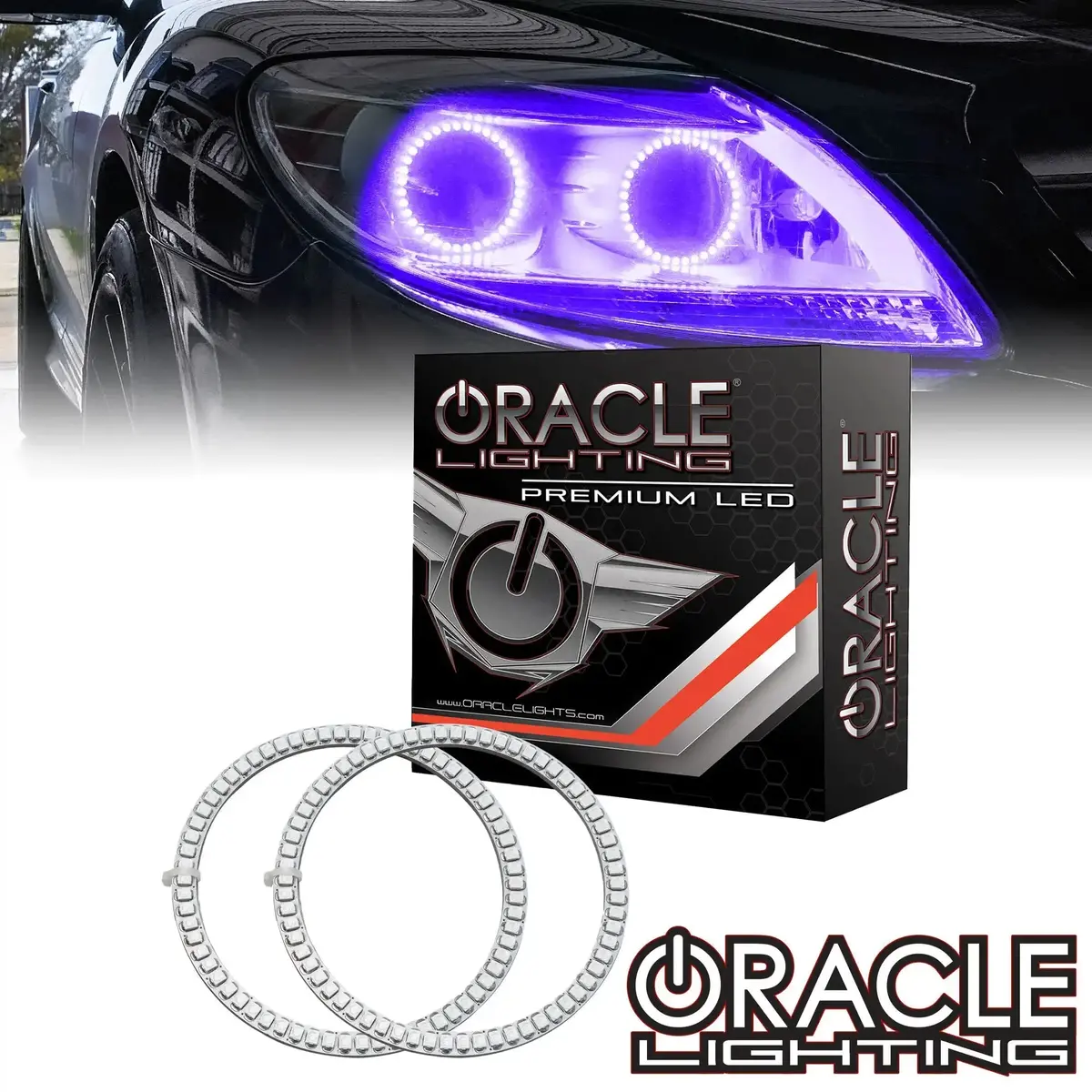 Oracle Lighting 2009-2013 Mercedes Benz Cl 550 Led Headlight Halo Kit 1