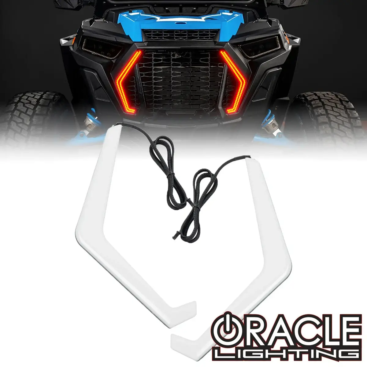 Oracle Lighting 2019-2023 Polaris Rzr 1000 Dynamic Colorshift Surface Mount Drl Signature Light 1