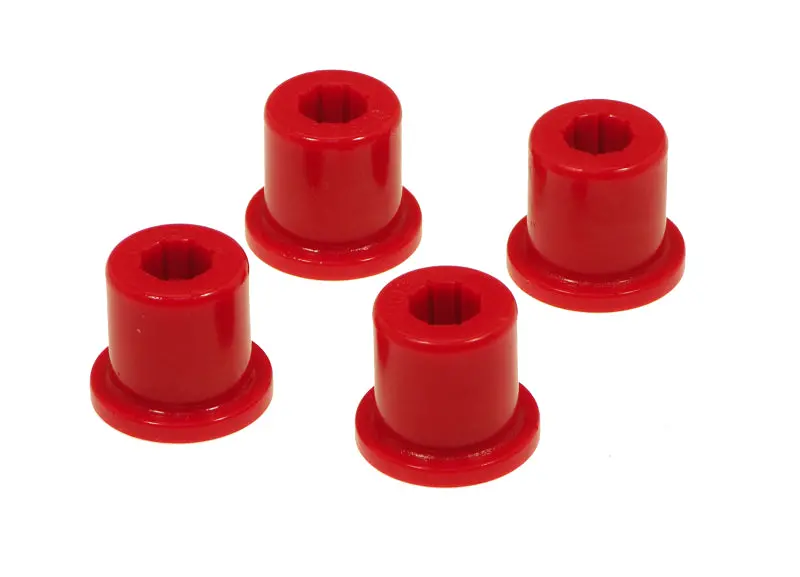 Prothane Red Front Frame Shackle Bushings For 1976–1986 Jeep Cj5 And Cj6 1