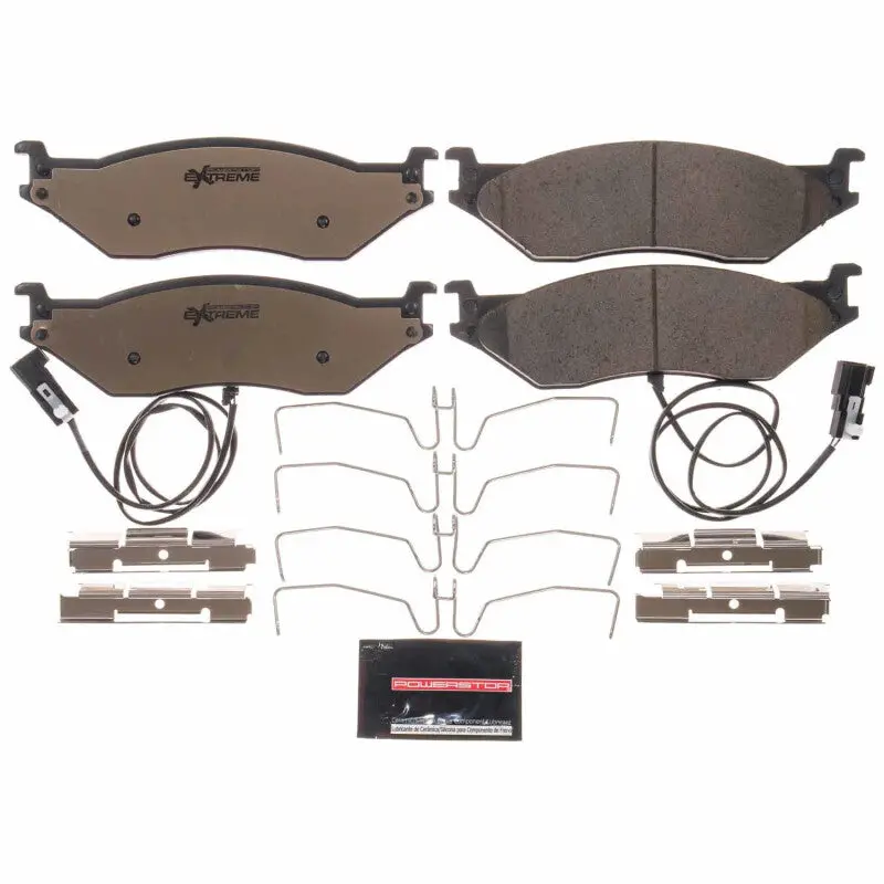 Power Stop 08-09 Ford F-53 Motorhome Chassis Rear Z36 Truck & Tow Brake Pads W/Hardware 1