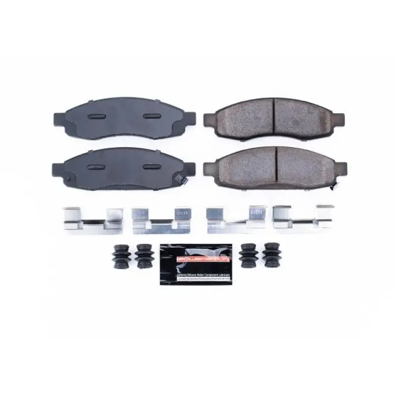 Power Stop 05-06 Infiniti Qx56 Front Z23 Evolution Sport Brake Pads W/Hardware 1