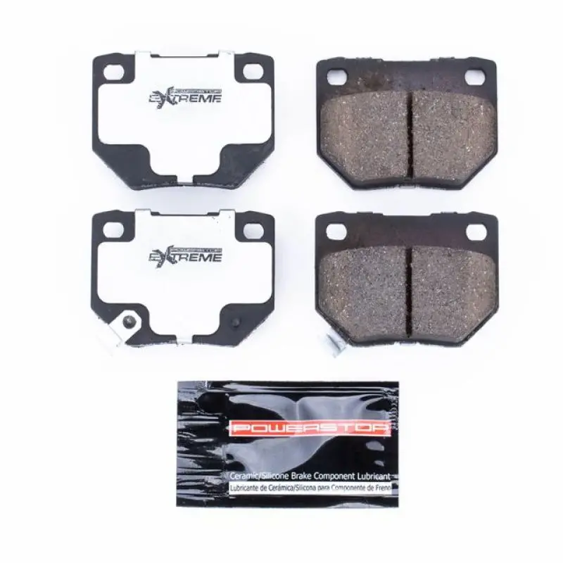Power Stop 90-96 Nissan 300Zx Rear Z26 Extreme Street Brake Pads W/Hardware 1