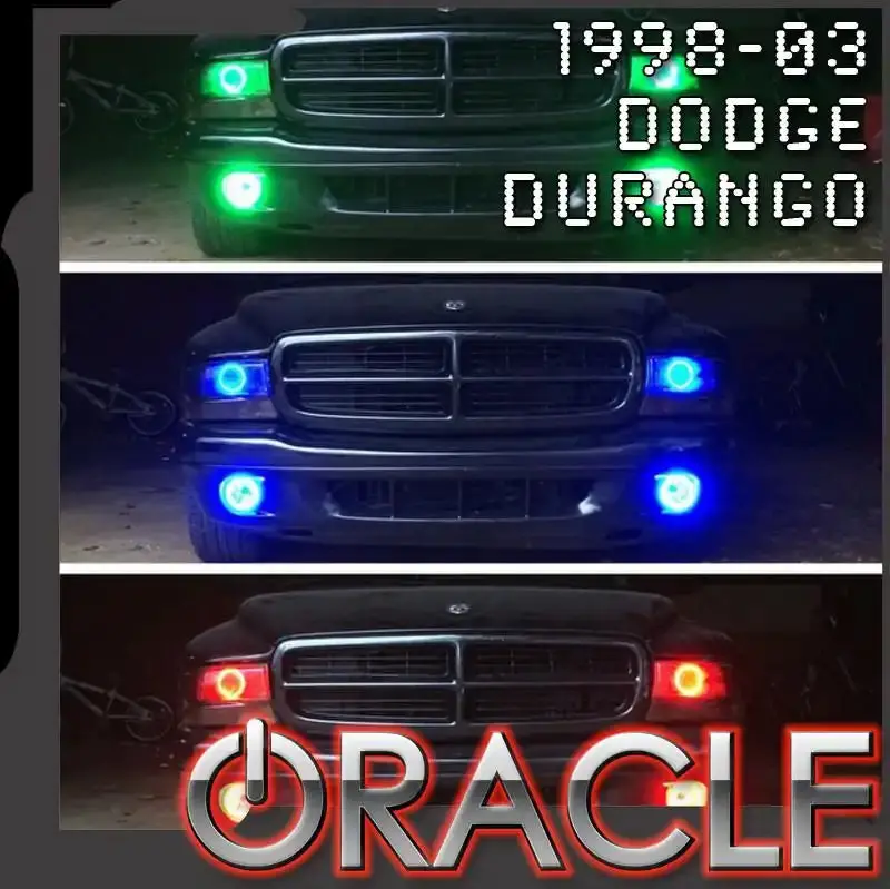 Oracle Lighting 1998-2003 Dodge Durango Led Headlight Halo Kit 1