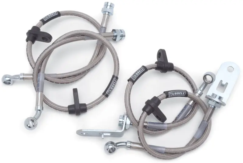 Russell Performance 96-98 Ford Mustang Gt (Fronts Only) Brake Line Kit 1