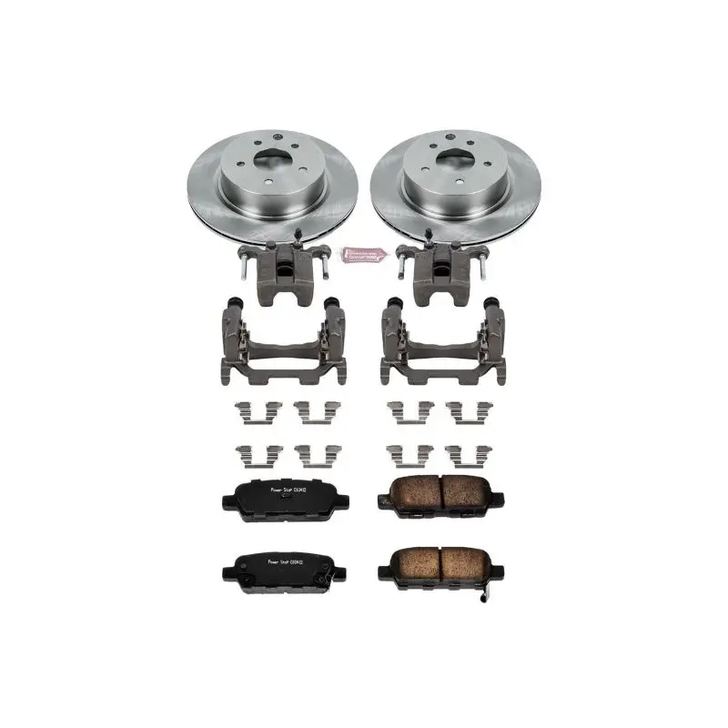 Power Stop 11-12 Infiniti G25 Rear Autospecialty Brake Kit W/Calipers 1