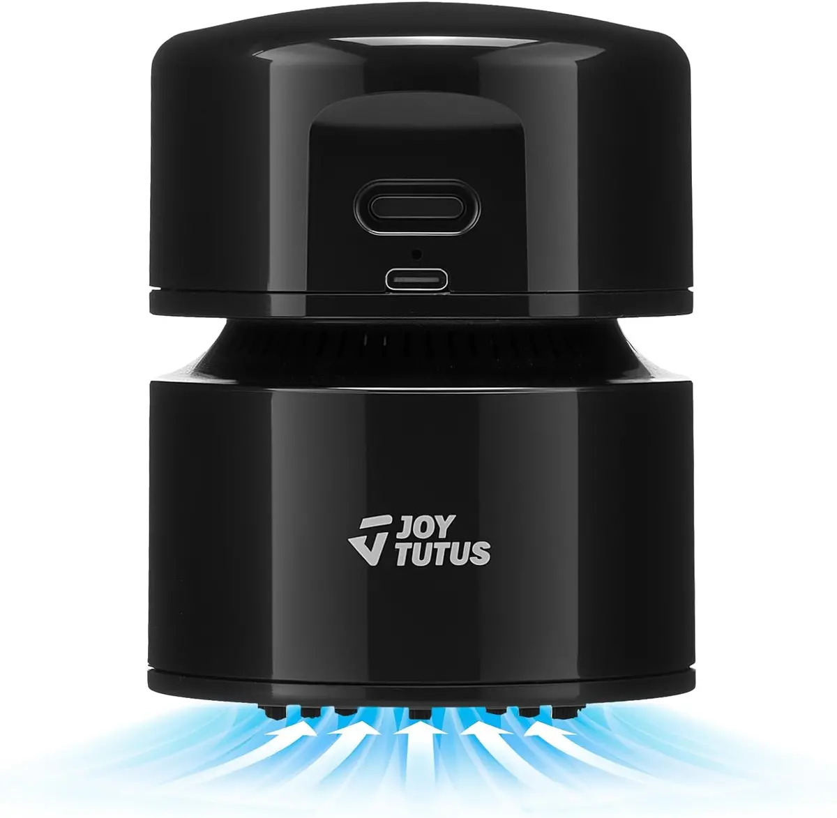 Joytutus Mini Vacuum Cleaner Car Vacuum Portable Cordless 360º Rotatable Handheld Vacuum 2 Suction Modes Usb For Car/Home/Pet Hair/Office/Desk/Keyboards Black 1