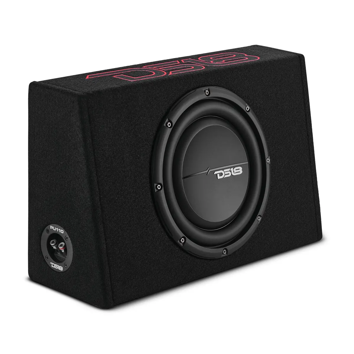 10” Shallow Subwoofer Enclosure For Pickup Trucks 1