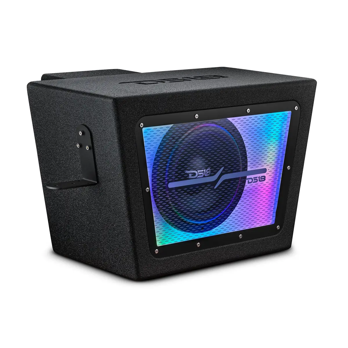 Polaris Rzr Pro/Xp 10" Bandpass Subwoofer Enclosure For Rear Cargo Box With Digital Led Lights | Exl-X10.2D Preloaded 1
