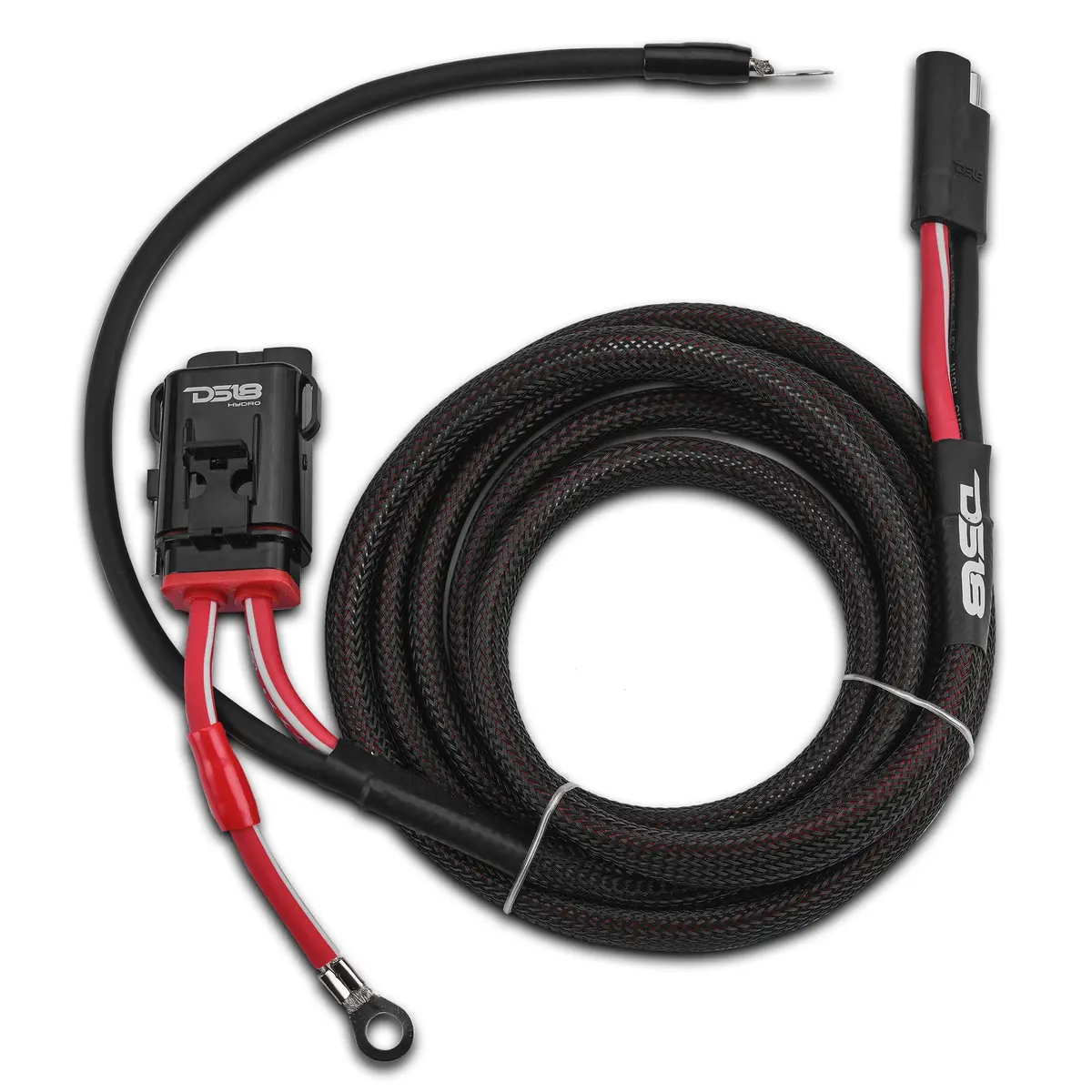 Utv 8-Gauge Power Harness Kit – 8Ft Power & Ground Cables With Water-Resistant Fuse Holder For 2-Door Utvs 1