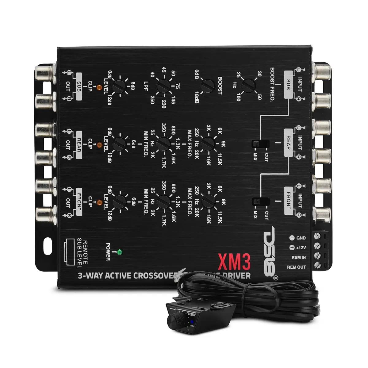 3-Way Active Crossover With Line Driver 1