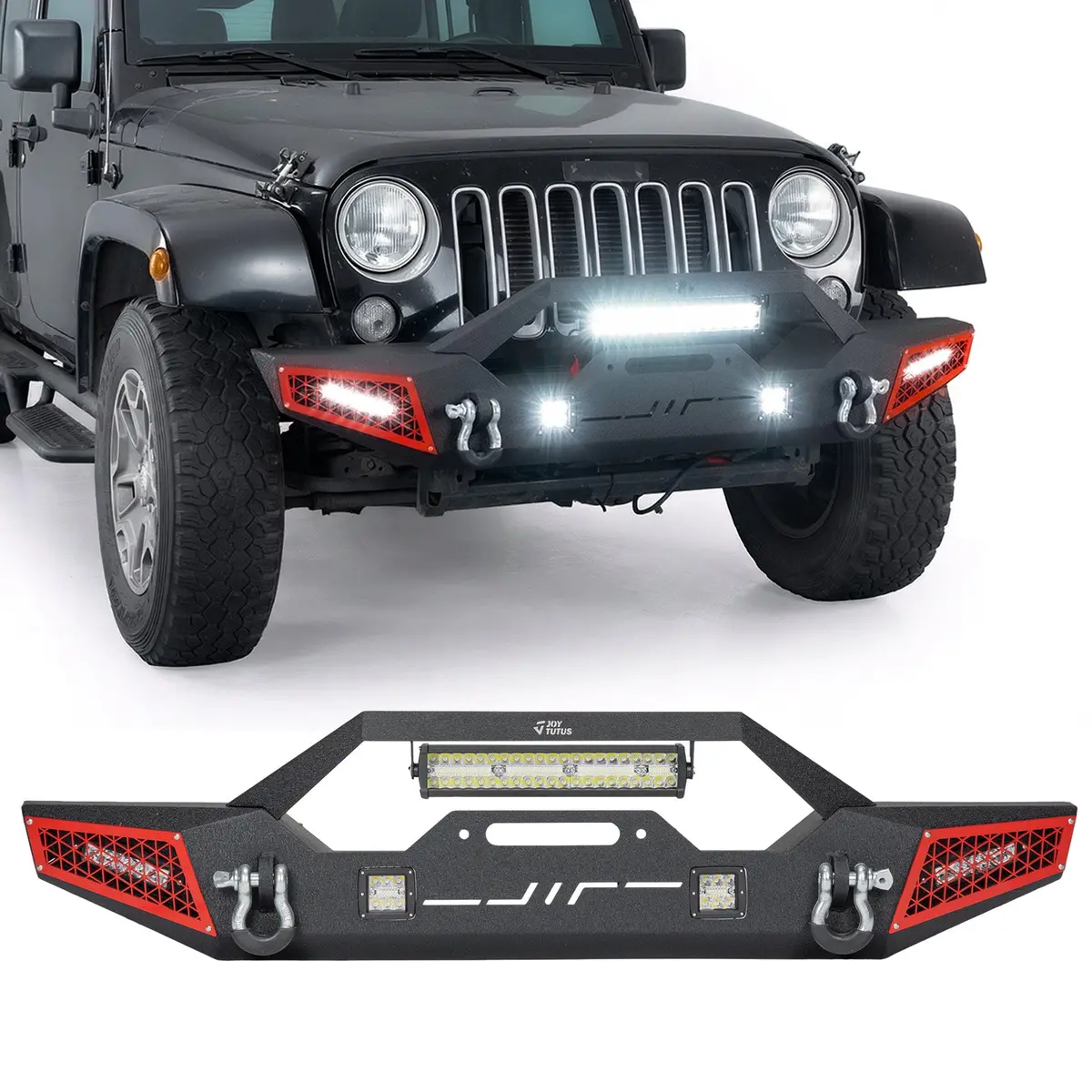 Jeep Wrangler Jk (2007–2018), Jl (2018–2026) & Gladiator Jt Front Bumper 1